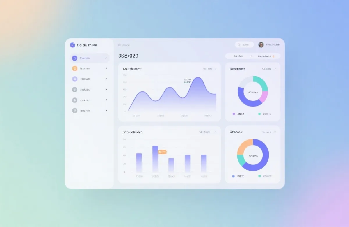 数据面板示意图